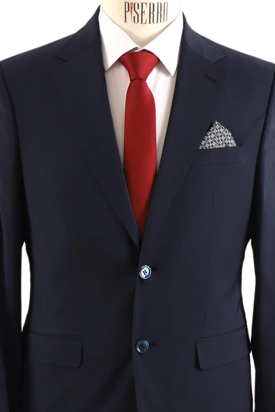 Erkek Takım Elbise Slim Fit - Resim 5