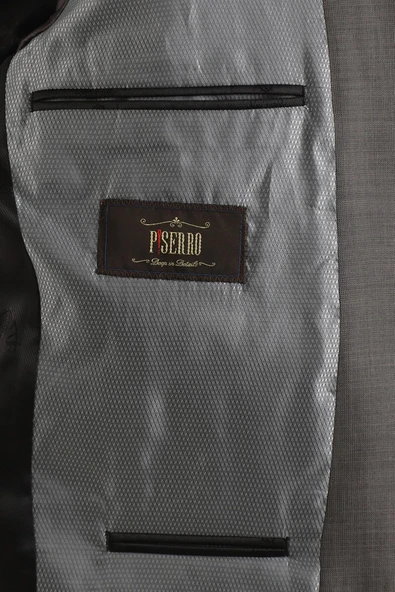 Yelekli Takım Elbise Slim Fit - Resim 9