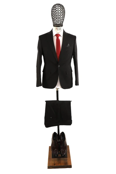Erkek Takım Elbise Slim Fit - Resim 3