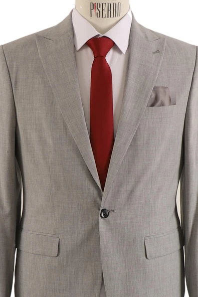 Erkek Takım Elbise Slim Fit - Resim 4