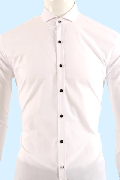 Damatlık Gömlek Slim Fit - Resim 4