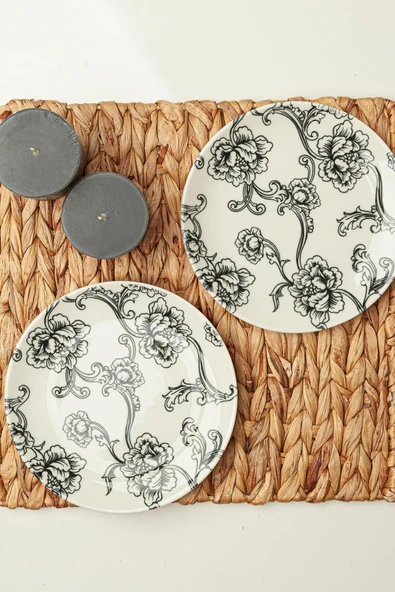 Simi Porselen Pasta Tabağı  19 cm ürün görseli 1