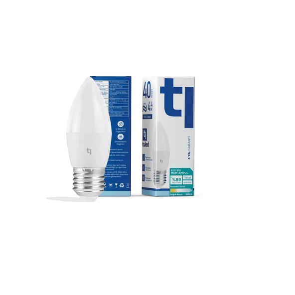 Tuled Redeem C37S E27 Mum Ampul, Titreşimsiz, Göz Konforu ürün görseli 1