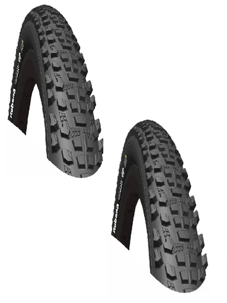 Rubena 29 Jant 29x2.10 3mm Bisiklet Dış Lastiği Siyah ST X 2 Adet ürün görseli 1