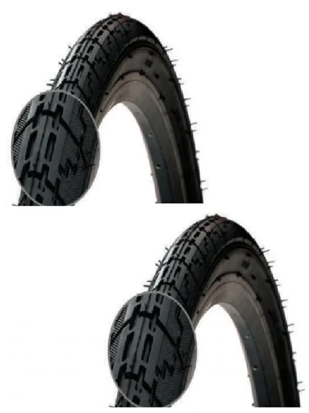 RFL 24 Jant 24x1.75 (47-507) Bisiklet Dış Lastiği Yol Tipi D2459 X 2 Adet ürün görseli 1