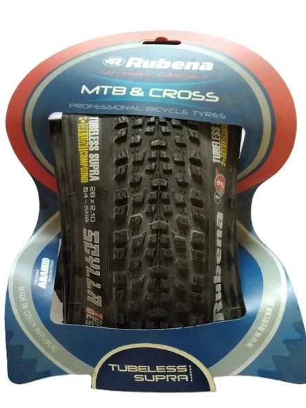 Rubena 26 Jant 26x2.10 (54-559) Bisiklet Dış Lastiği Katlanır Telsiz Tubeless Supra V97 ürün görseli 1