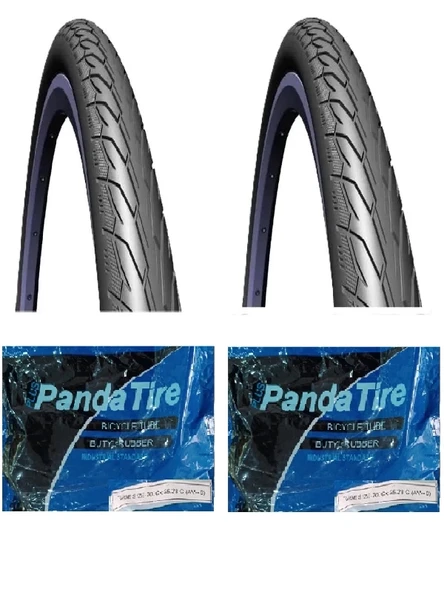 Rubena Mitas 28 Jant 28x1.60 (700x40C) Hook Antipunctre V69 X 2 Adet + Plus Panda İç Lastik Seti ürün görseli 1