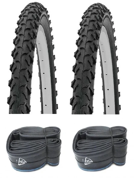 Billas 26 Jant 26x1.95 Bisiklet Dış Lastiği BL302 X 2 Adet + İç Lastik Seti ürün görseli 1