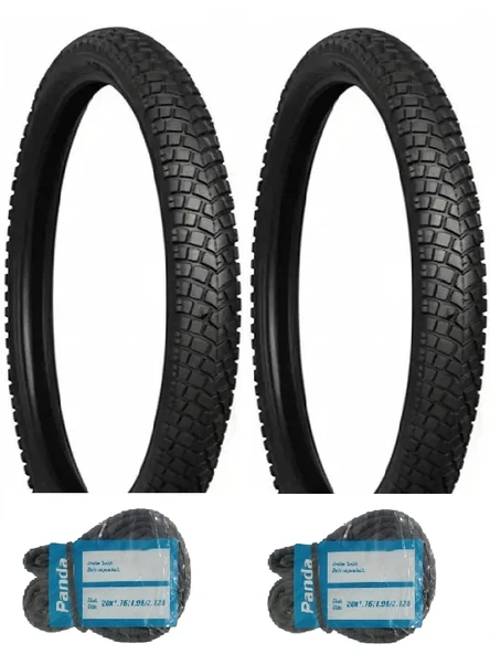 Billas 16 Jant 16x1.95 Bisiklet Dış Lastiği BL300 X 2 Adet + İç Lastik Seti ürün görseli 1