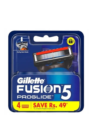 Gillette Fusion5 Proglide Yedek Tıraş Bıçağı 4'lü ürün görseli 1