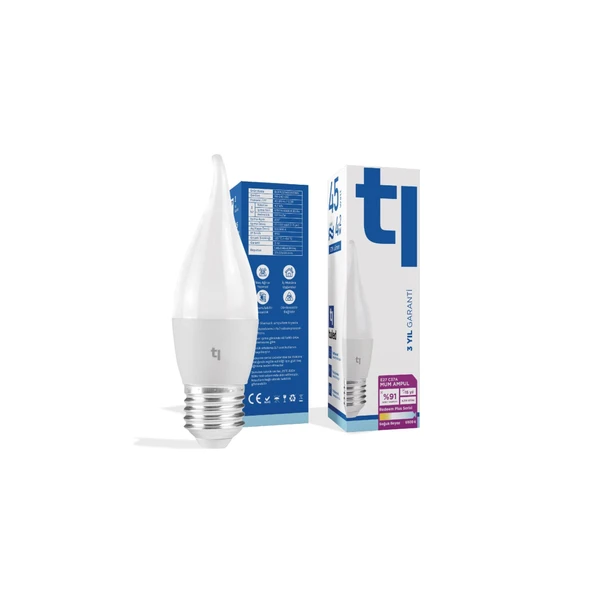 Tuled Redeem Plus C37A E27 Mum Ampul, Titreşimsiz, Göz Konforu, Tekli ürün görseli 1