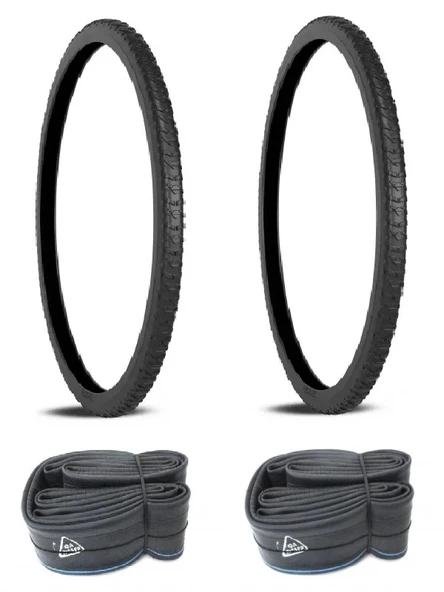 Billas 26 Jant 26x1.95 Bisiklet Dış Lastiği B90 X 2 Adet + İç Lastik Seti ürün görseli 1