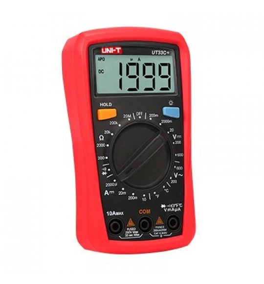 Unit UT 33C+ 600v Dijital Multimetre ürün görseli 1
