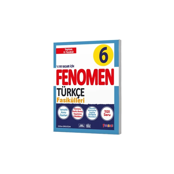 Fenomen 6. Sınıf Türkçe Fasikülleri Fenomen Yayınları ürün görseli 1