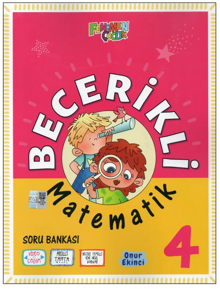 Fenomen 4.Sınıf Becerikli Matematik Soru Bankası ürün görseli 1