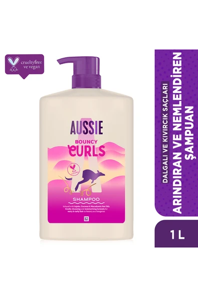 Bouncy Curls Dalgalı ve Kıvırcık Saçları Arındıran ve Nemlendiren Şampuan 1000ml ürün görseli 1