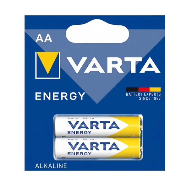 VARTA PİL ALKALİN ENERGY AA 2'Lİ KARTELA ürün görseli 1