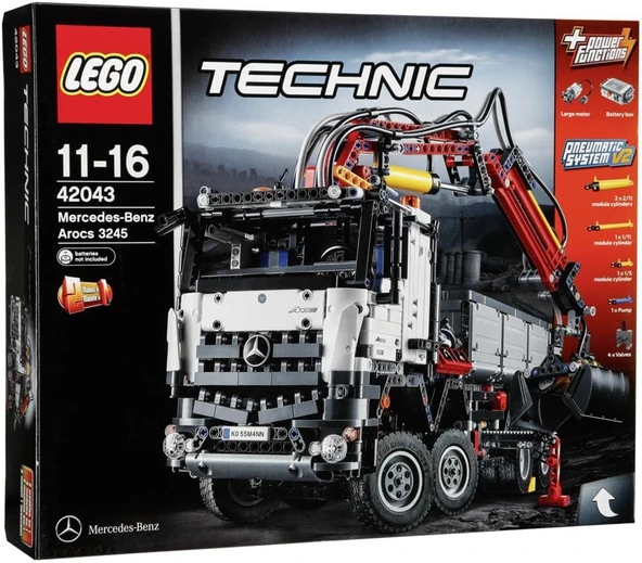 LEGO 42043 Technic Mercedes-Benz Arocs Kamyon ürün görseli 1