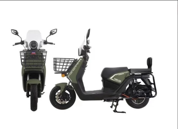 Mobilette Carry 10000 Elektrikli Moped Kahverengi ürün görseli 1