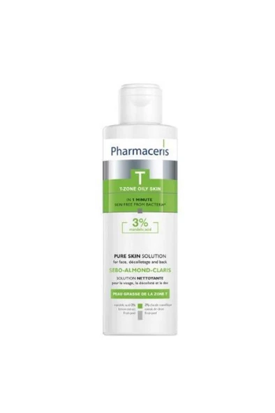 PHARMACERIS T SEBO ALMOND CLARIS YÜZ TEMİZLEME JELİ 190 ML ürün görseli 1