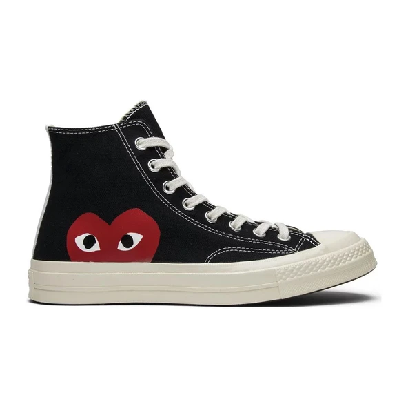 Converse Comme des Garcons Hi Play Black White ürün görseli 1