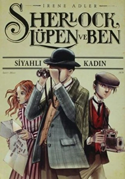 Sherlock Lüpen Ve Ben 1 Siyahlı Kadın ürün görseli 1