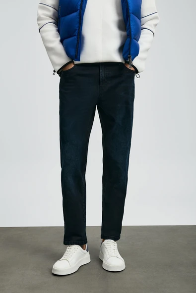 Lufian 112200244 Franz Spor Jean Erkek Pantolon Slim Fit Erkek Kot Pantolon ürün görseli 1