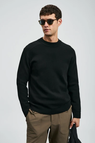 Lufian 112090159 Herman Kazak Erkek Sweatshirt ürün görseli 1