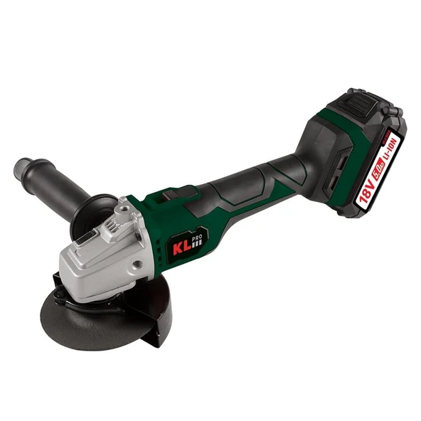 KLPRO KLAT18BS-50 18V 5.0 AH 115 MM ŞARJLI AVUÇ TAŞLAMA KÖMÜRSÜZ KLAT18BS-50 ürün görseli 1