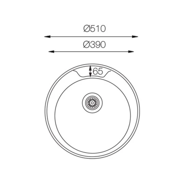 Ukinox Kröhler Fa 510 Paslanmaz Çelik Mutfak Eviyesi - Resim 2