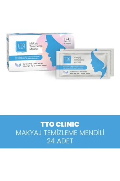 Tto Clinic Makyaj Temizleme Mendili 24 Adet ürün görseli 1