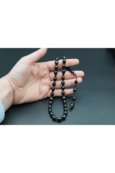 kapsül model sade oltutaşı tesbih st00015 - Resim 3