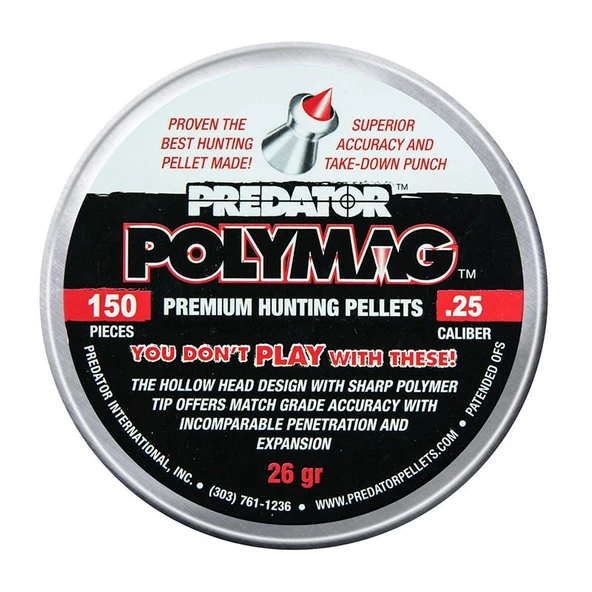 JSB POLYMAG 6.35MM HAVALI SACMA (25 CAL) ürün görseli 1