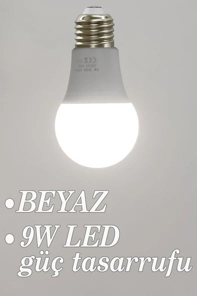 Vivido Home Beyaz Led Ampul 9W ürün görseli 1