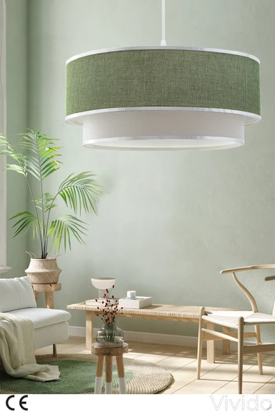 Vivido Home Yeşil Vivid Tekli Sarkıt Avize ürün görseli 1