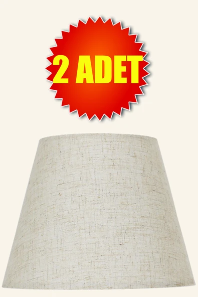 Vivido Home Dora Modern Ikili Abajur Şapkası ürün görseli 1