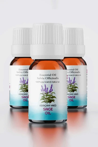 PROCLİS Adaçayı Yağı, %100 Doğal Uçucu Yağ, Sage Oil 3'lü Set 10 ml ürün görseli 1