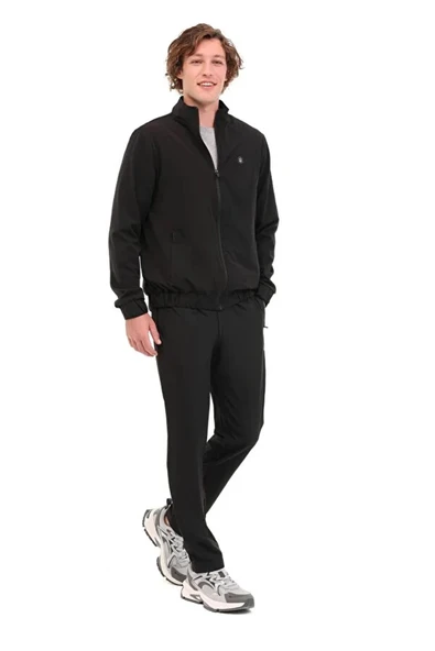 Lumberjack M-bs04 Woven T.suit Erkek Takim - Siyah ürün görseli 1