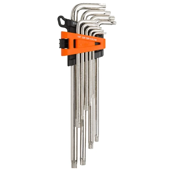 UZUN L TORX ANAHTAR SETİ 9 PARÇA ürün görseli 1