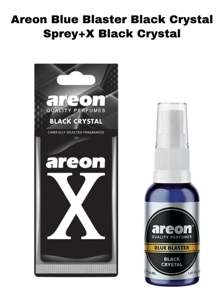 Areon Blue Baster Black Crystal Sprey+X Black Crystal ürün görseli 1
