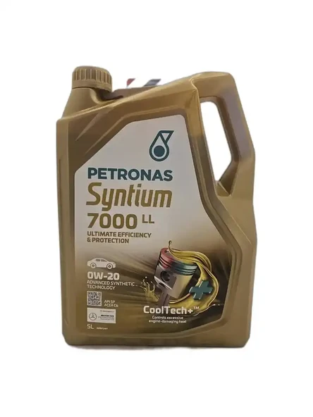 Petronas Syntium 7000 LL 0W 20 İleri Tam Sentetik Motor Yağı BMW Onaylı ürün görseli 1