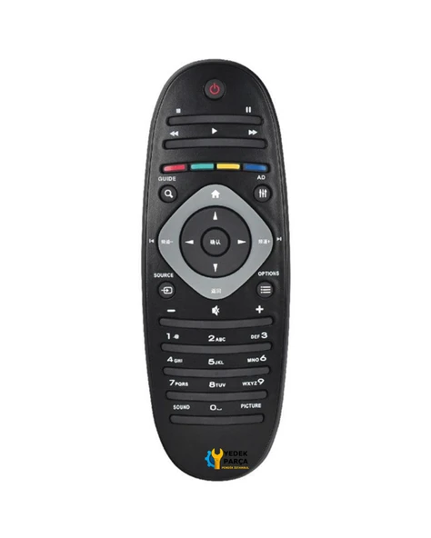 Philips Uyumlu 47PFL4606H/12 LCD TV Kumandası RM-D1070 ürün görseli 1