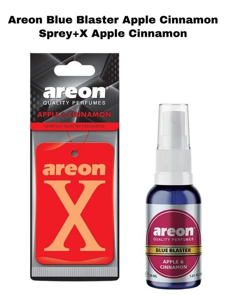Areon Apple Cinnamon Blue Baster Sprey+X Apple Cinnamon ürün görseli 1