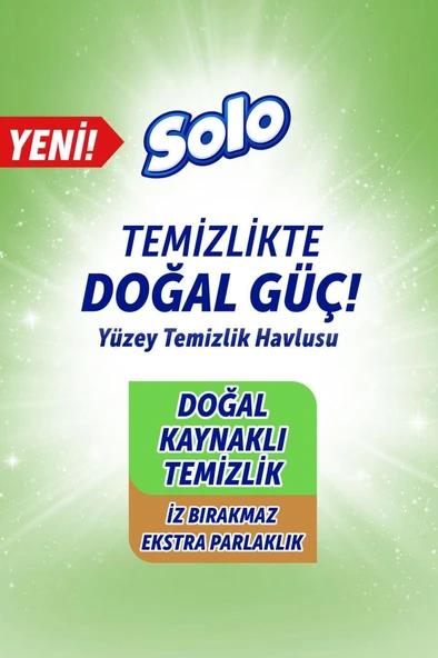 Solo Sirke ve Karbonat Katkılı Yüzey Temizleme Havlusu 100'lü - Resim 6