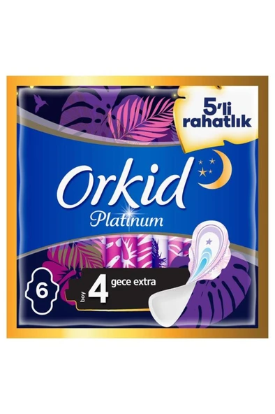 Orkid Platinum Gece Boy 4 6'lı ürün görseli 1