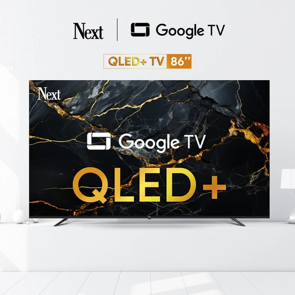 Next YE-86 JFSG8-QLED Plus 86" 220 Ekran Google Tv Q-Led Tv ürün görseli 1