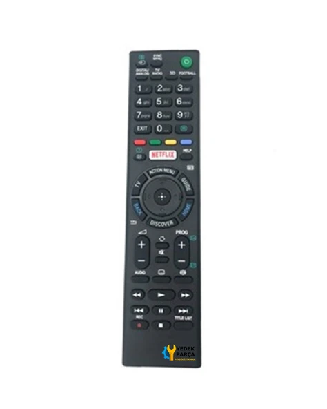 Sony Uyumlu 3D Smart LED TV Kumanda NETFLIX Tuşlu RM-L1275 ürün görseli 1