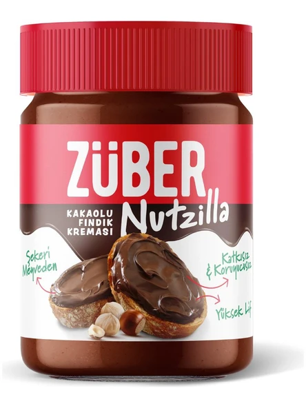 Züber Nutzilla Kakaolu Fındık Kreması 315 gr ürün görseli 1
