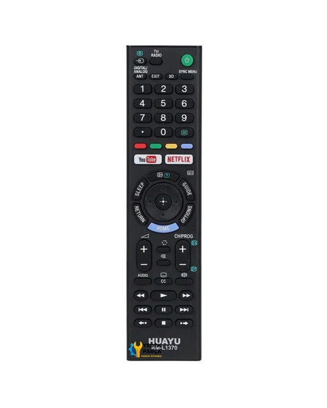 Sony Uyumlu 3D LED TV Kumanda NETFLIX YouTube Tuşlu RM-L1370 ürün görseli 1