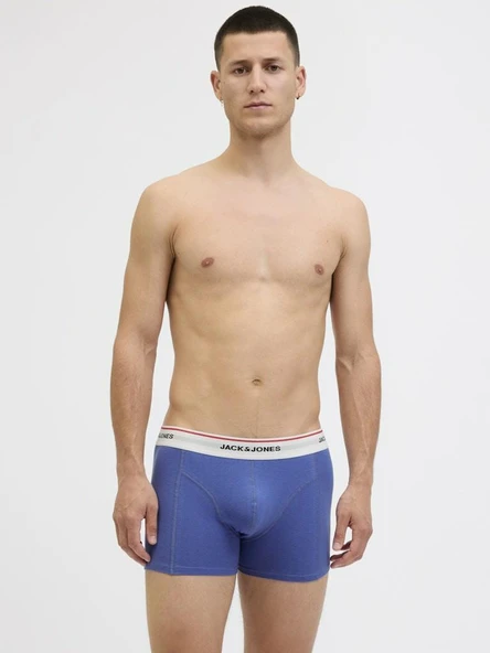 Jack Jones Jackayden Solıd Trunks 3 Pack Sn Boxer 12281999 - Resim 4